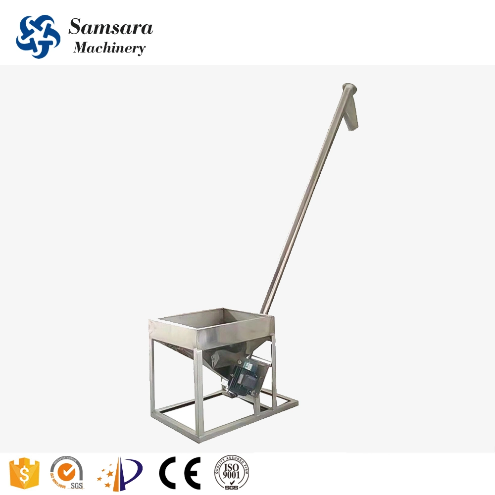 Good Price Small Grain Worm Screw Conveyor / Auger Conveying Machine / Spiral Conveying Feeder