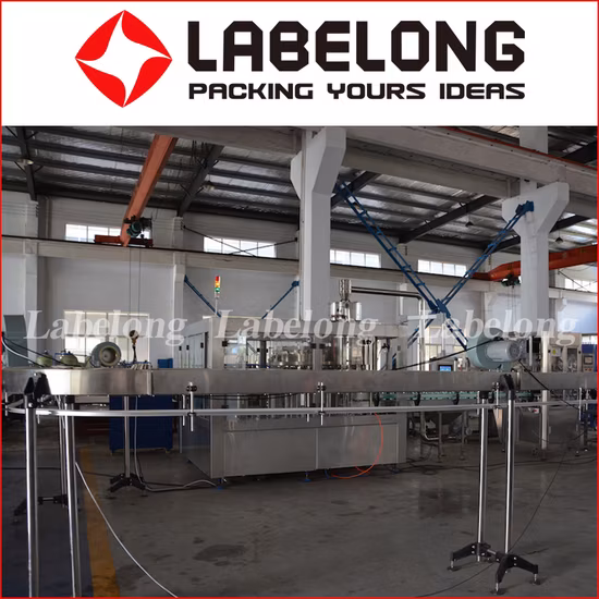 Automatic Carbonated Soft Drinks/Beverage/Soda Water/CSD Pet/Glass Bottle Line Plant Filling/Bottling/Packing Machine
