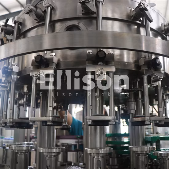 Turnkey Project Glass Plastic Bottle Carbonated Soft Drink Sparkling Water Filling Production Line/ CSD Beverage Liquid Bottling Mixing Plant Machine