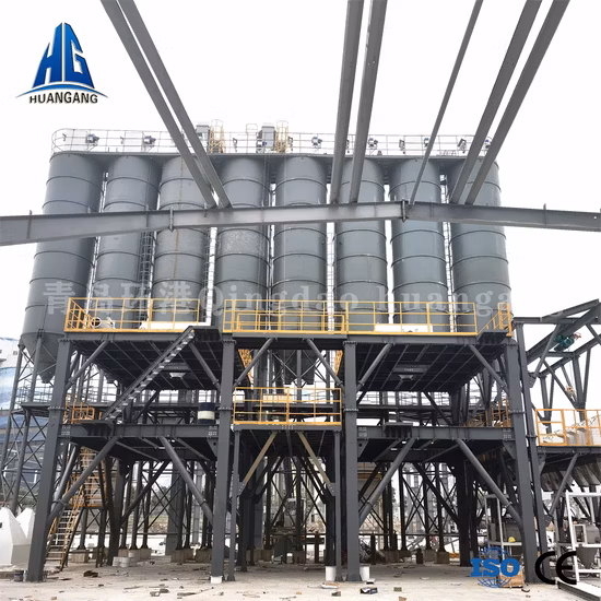 China Factory Automatic Dry Powder Cement Sand Concrete Mortar Mixing Line