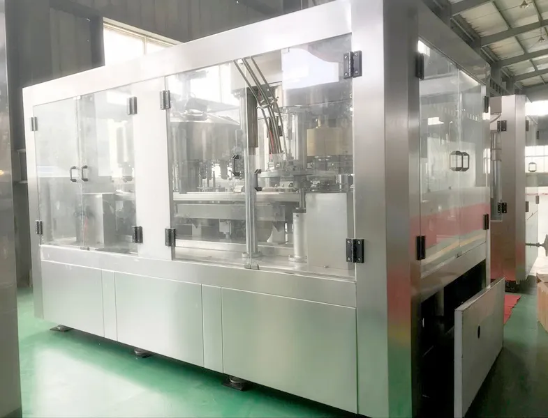 Zip-Top Tomato Past Water Can Juice Grains Food Filling Sealing Canning Production Line Machine